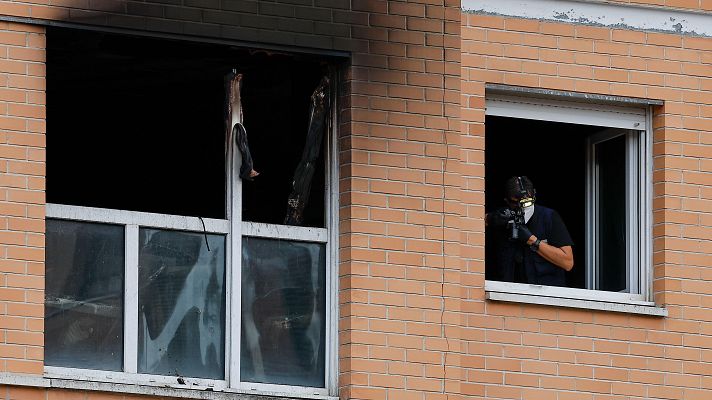 Telenavarra - Policía Foral investiga la muerte de un niño en Burlada por un incendio