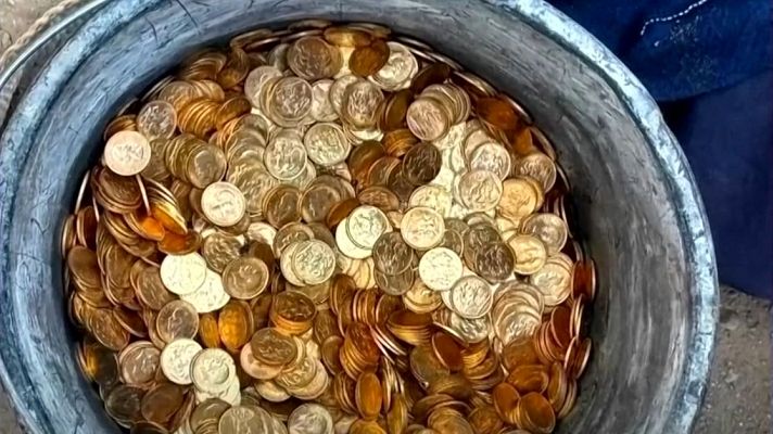  - 9 millones de euros en lingotes y monedas en una mansión belga