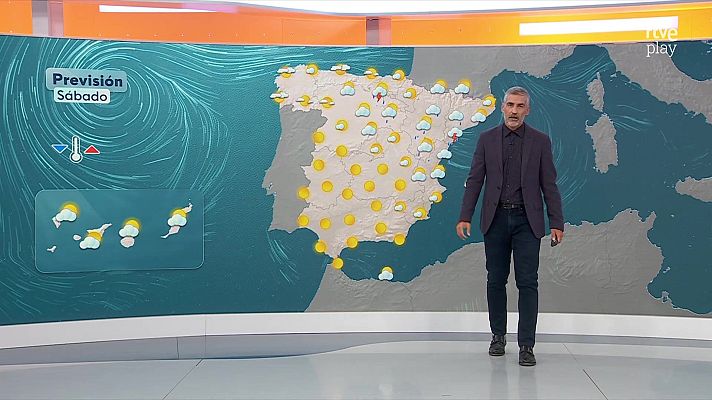 El tiempo - Chubascos fuertes en el litoral cantábrico