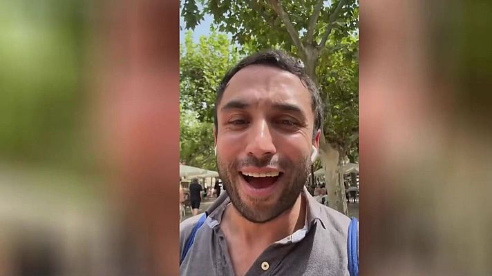 Noticias Aragón - Nick, desde Estados Unidos: "Me he enamorado de Aragón y sus tradiciones"