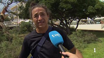 La tempesta deixa destrosses i talls de llum a Balears