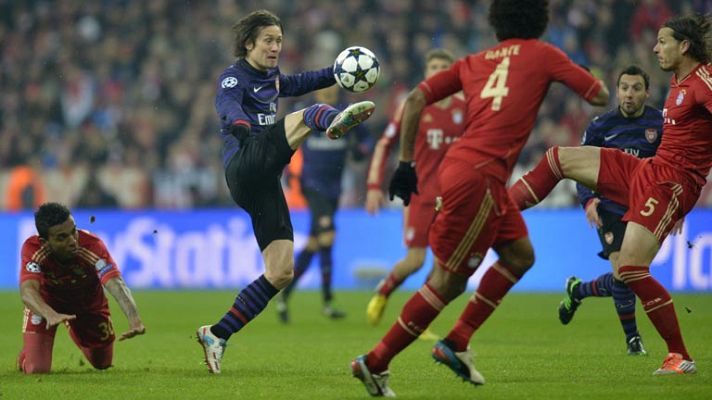 Telediario 1 - El Arsenal, a punto de sorprender al Bayern