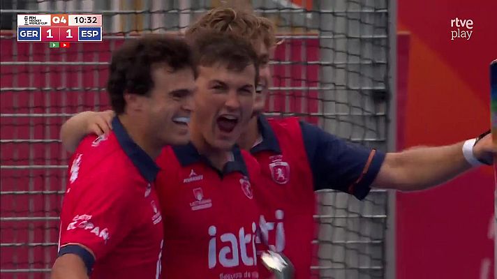 Hockey hierba y sala - España se jugará estar en las semifinales del Mundial de hockey hierba ante Bélgica tas ganar por 2-1 a Alemania
