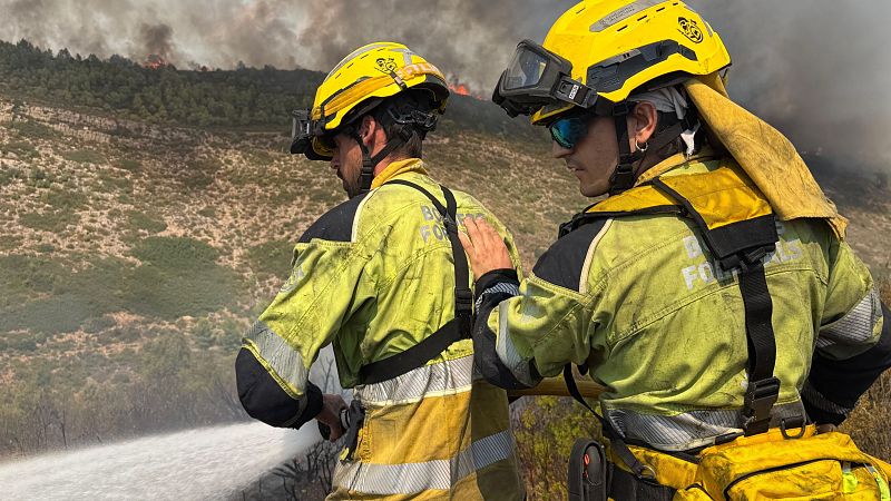 El incendio de Segorbe, Castellón, continúa sin control mientras el de Las Hurdes está estabilizado | Ver ahora