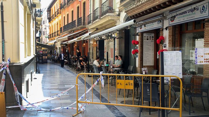 Telediario 2 - El miedo a nuevos terremotos mantiene a Granada en alerta