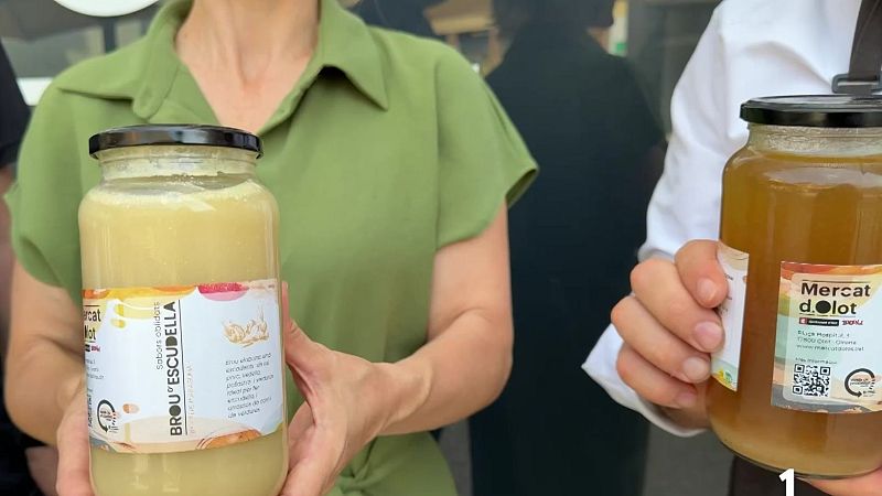 Minva transforma les restes alimentàries del mercat d’Olot - L'Informatiu | Ver