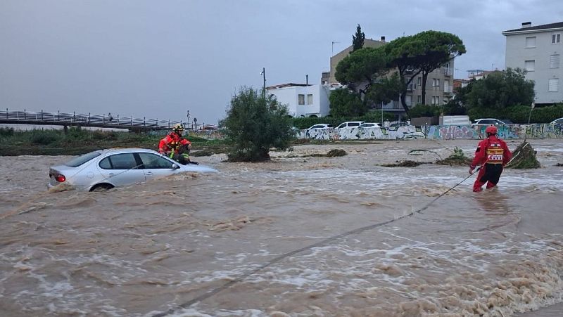 Lluvias torrenciales en Tarragona - Fin de semana 24h | Ver