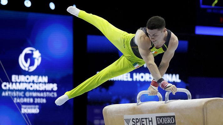 Gimnasia artística - Campeonato de Europa Masculino. Final por aparatos I