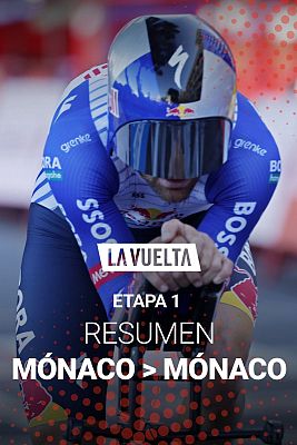 Vuelta ciclista a España - La Vuelta 2026: resumen de la etapa 1, contrarreloj en Mónaco