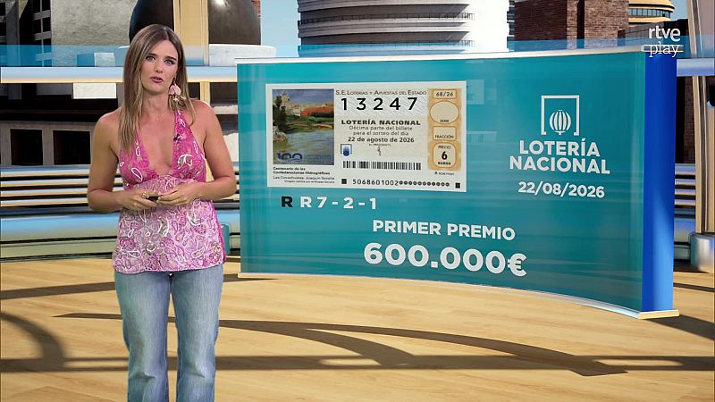 Sorteo de la Lotería Nacional: 22/08/2026 - Loterías | Ver