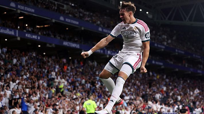 Resúmenes de LaLiga - Espanyol - Real Madrid: resumen 2ª jornada de Liga | Primera