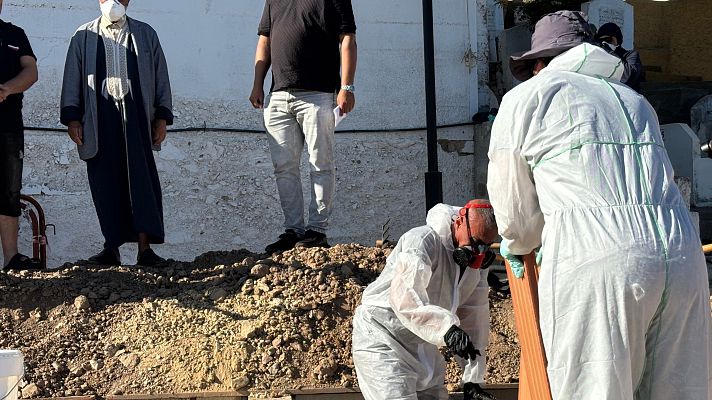 Telediario Fin de Semana - Marruecos pide a la devolución de migrantes supervivientes y fallecidos