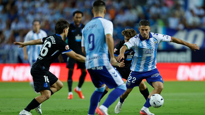 Málaga - Deportivo: resumen 2ª jornada de Liga | Primera | Ver