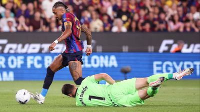 El Bar�a, un cuarto de siglo ganando al Athletic Club en el Camp Nou (2-0)