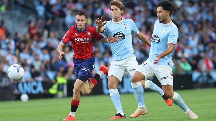 Resúmenes de LaLiga - Celta - Osasuna: resumen 1ª jornada de Liga | Primera