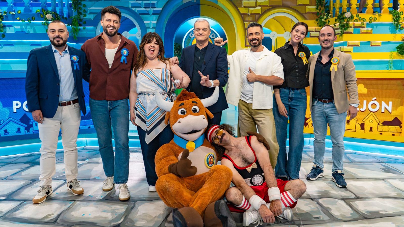 Programa 7: Primera Semifinal.  Poliny� (Catalu�a) - Pradej�n (La Rioja)