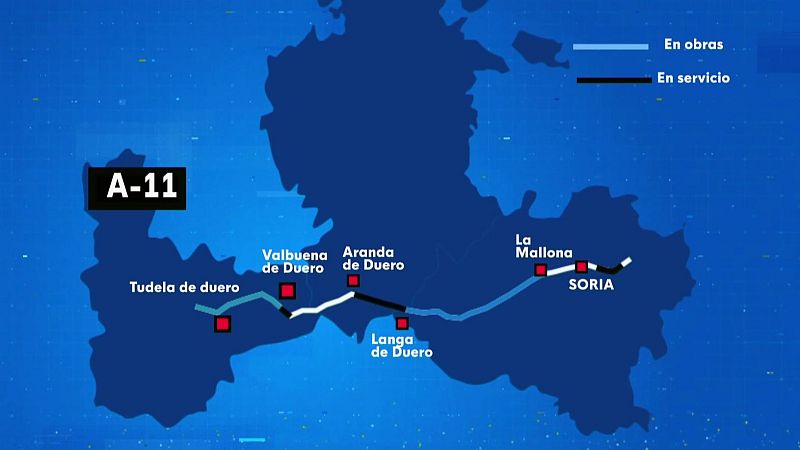 Soria anhela la finalización de la A-11 - Noticias de Castilla y León | Ver