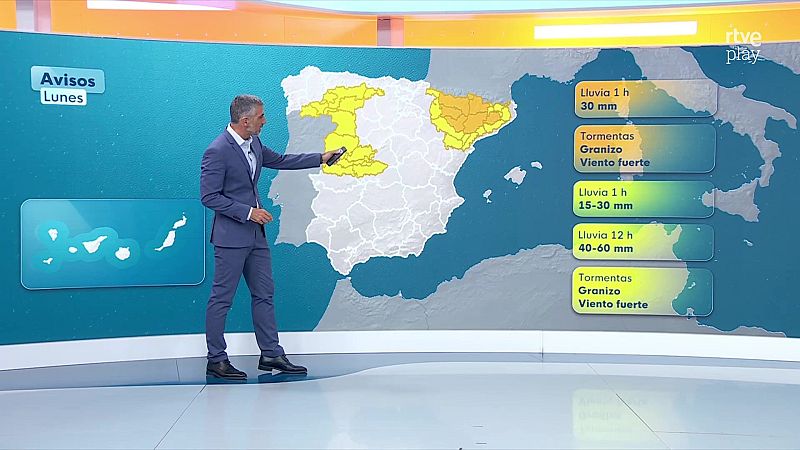 El Tiempo - 24/08/26 - RTVE.es - El tiempo | Ver