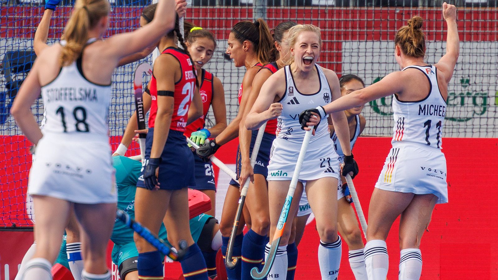 España dice adiós a las semifinales tras caer con dureza ante Alemania y peleará por el séptimo puesto | Ver