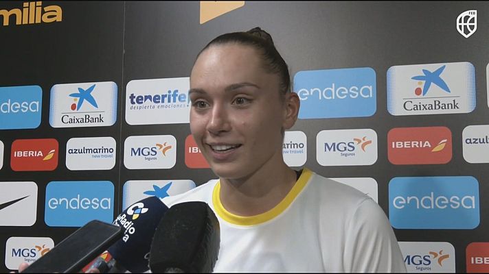 Baloncesto en RTVE - Irati Etxarri: "Estar a disposición del equipo nos hace grandes"