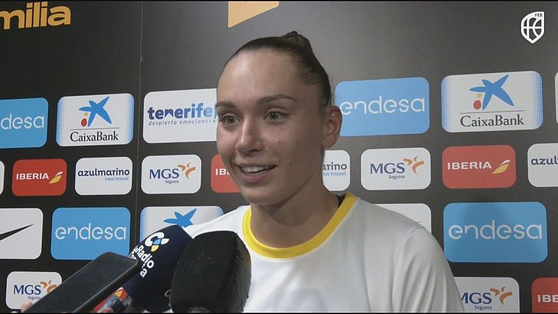 I.Etxarri: "Estar a disposición del equipo nos hace grandes" - Baloncesto en RTVE | Ver