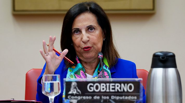 Telediario 1 - Robles defiende la labor del CNI en Ceuta, que "compartió información" con las fuerzas de seguridad y el Gobierno
