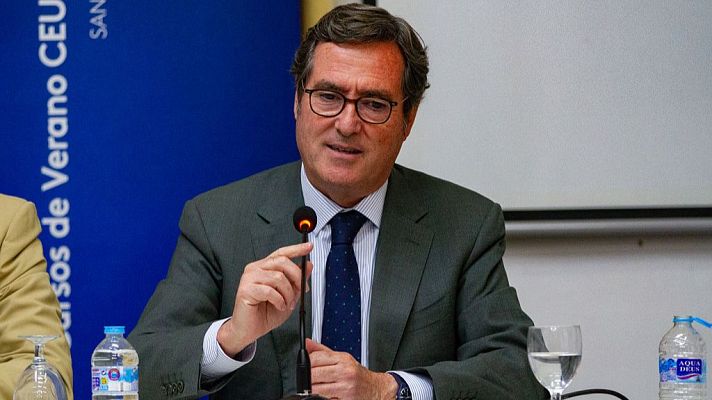 Telediario 1 - Antonio Garamendi será reelegido presidente de la CEOE