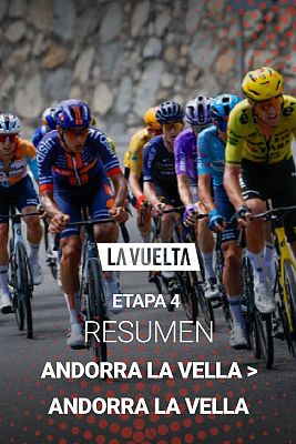 Vuelta ciclista a España - La Vuelta 2026: resumen de la etapa 4 entre Andorra y Andorra