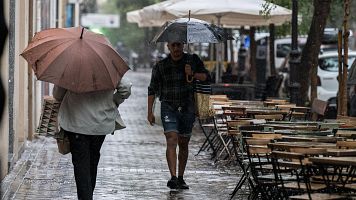 El tiempo del mi�rcoles 26 de agosto: tormentas fuertes en el noroeste con chubascos y granizo