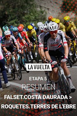 Vuelta ciclista a España - La Vuelta 2026: resumen de la etapa 5 entre Falset y Roquetes (Tarragona)