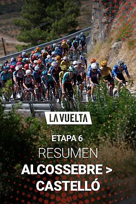 Vuelta ciclista a España - La Vuelta 2026: resumen de la etapa 6 entre Alcossebre y Castellón