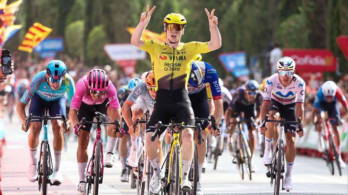 Matthew Brennan gana la etapa 5 de la Vuelta