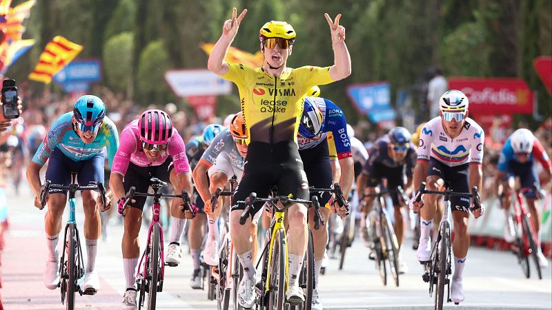 Mattwew Brenan gana la etapa 5 de La Vuelta 2026 | Ver