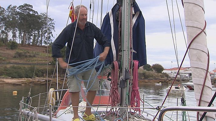 Telexornal - Galicia - A volta ao mundo en veleiro desde a Illa de Arousa