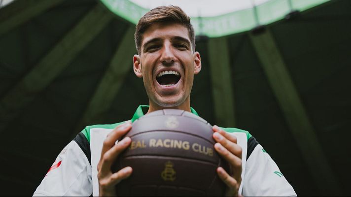 TeleCantabria - Matteo Prati ya es racinguista