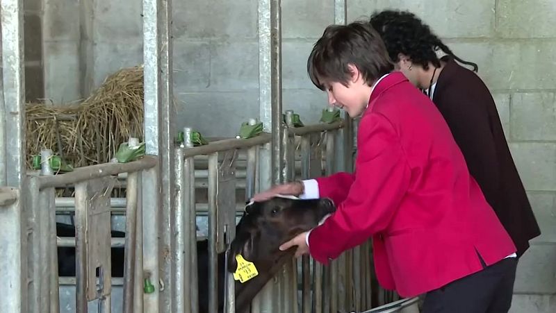 Futuros gandeiros e agricultores prepáranse no Centro de Formación de Sergude, na Coruña