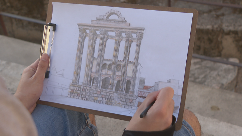 La noche del patrimonio iluminará los monumentos emeritenses - Ver ahora