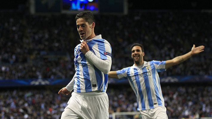 Telediario 1 - Isco desata la locura en Málaga