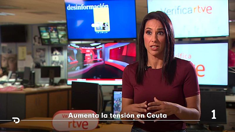 VerificaRTVE habla de los mensajes de odio sobre Ceuta en el TD2