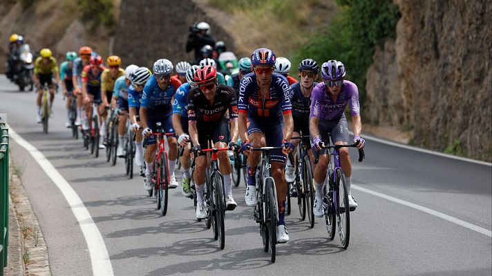 Vuelta ciclista a España - La Vuelta 2026: resumen de la etapa 7 entre Vall d'Alba y Valdelinares