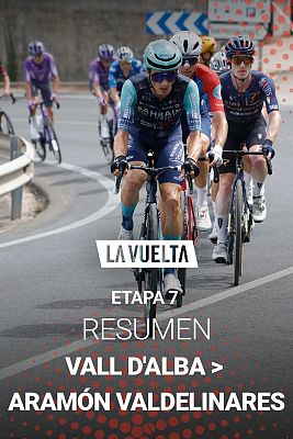 Vuelta ciclista a España - La Vuelta 2026: resumen de la etapa 7 entre Vall d'Alba y Valdelinares