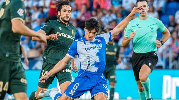 Resúmenes de LaLiga - Tenerife - Real Sporting: resumen 3ª jornada de Liga | Segunda
