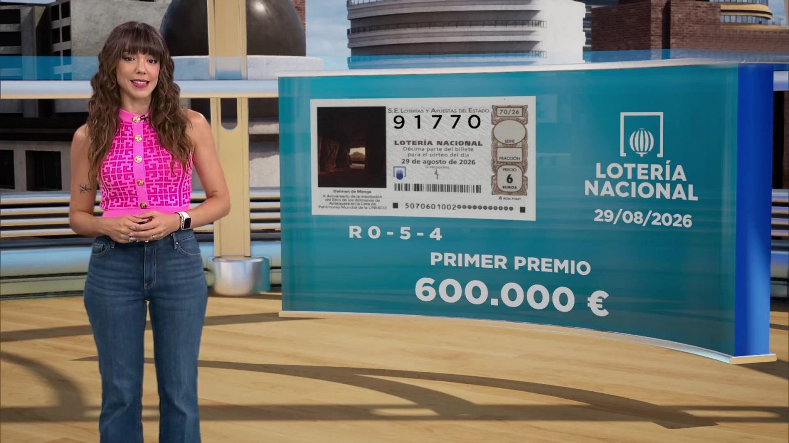 Sorteo de la Lotería Nacional: 29/08/2026 - Loterías | Ver