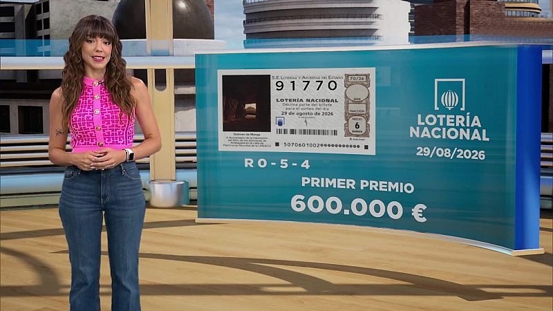 Sorteo de la Lotería Nacional: 29/08/2026 - Loterías | Ver