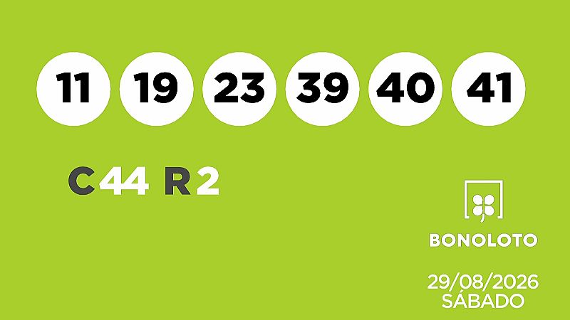 Sorteo de la Lotería Bonoloto del 29/08/2026 - Ver ahora