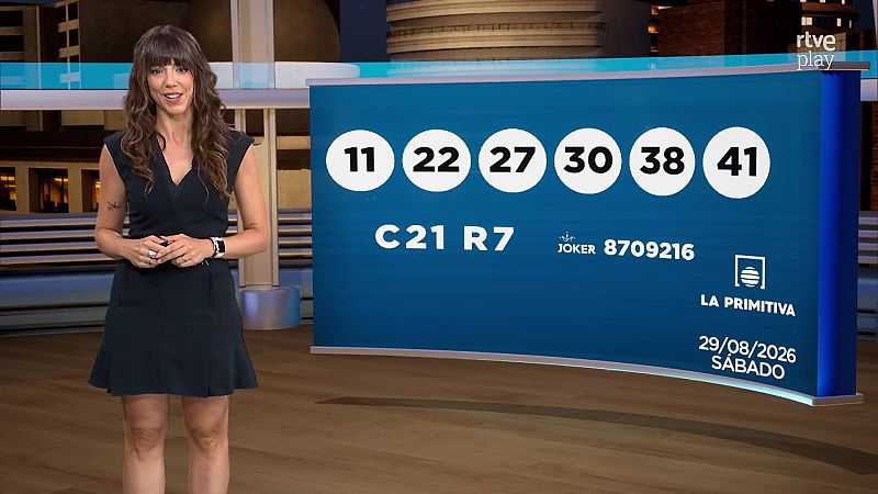 Sorteo de la Bonoloto y Primitiva: 29/08/2026 - Loterías | Ver