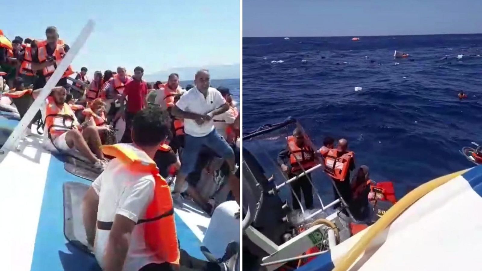 Varios muertos al naufragar un ferry en la costa de Chipre | Ver