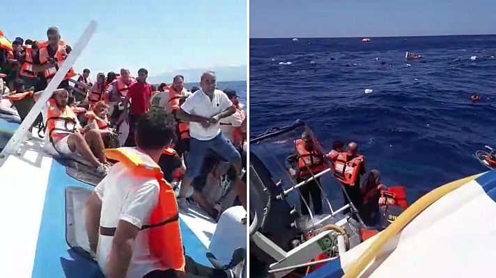 Telediario Fin de Semana - Varios muertos al naufragar un ferry en la costa de Chipre