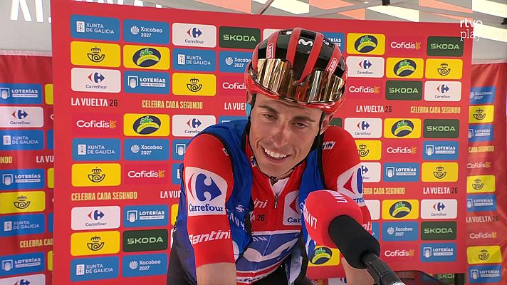 Vuelta ciclista a España - Enric Mas: ''Ahora entiendo a Tadej Pogacar, el maillot te da alas''