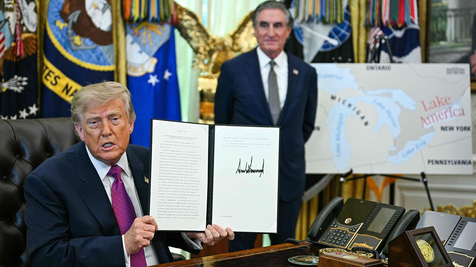 El conflicto de Trump con Canadá por el lago Ontario - Informativo 24h | Ver